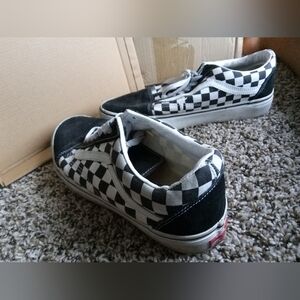 Checkered Vans